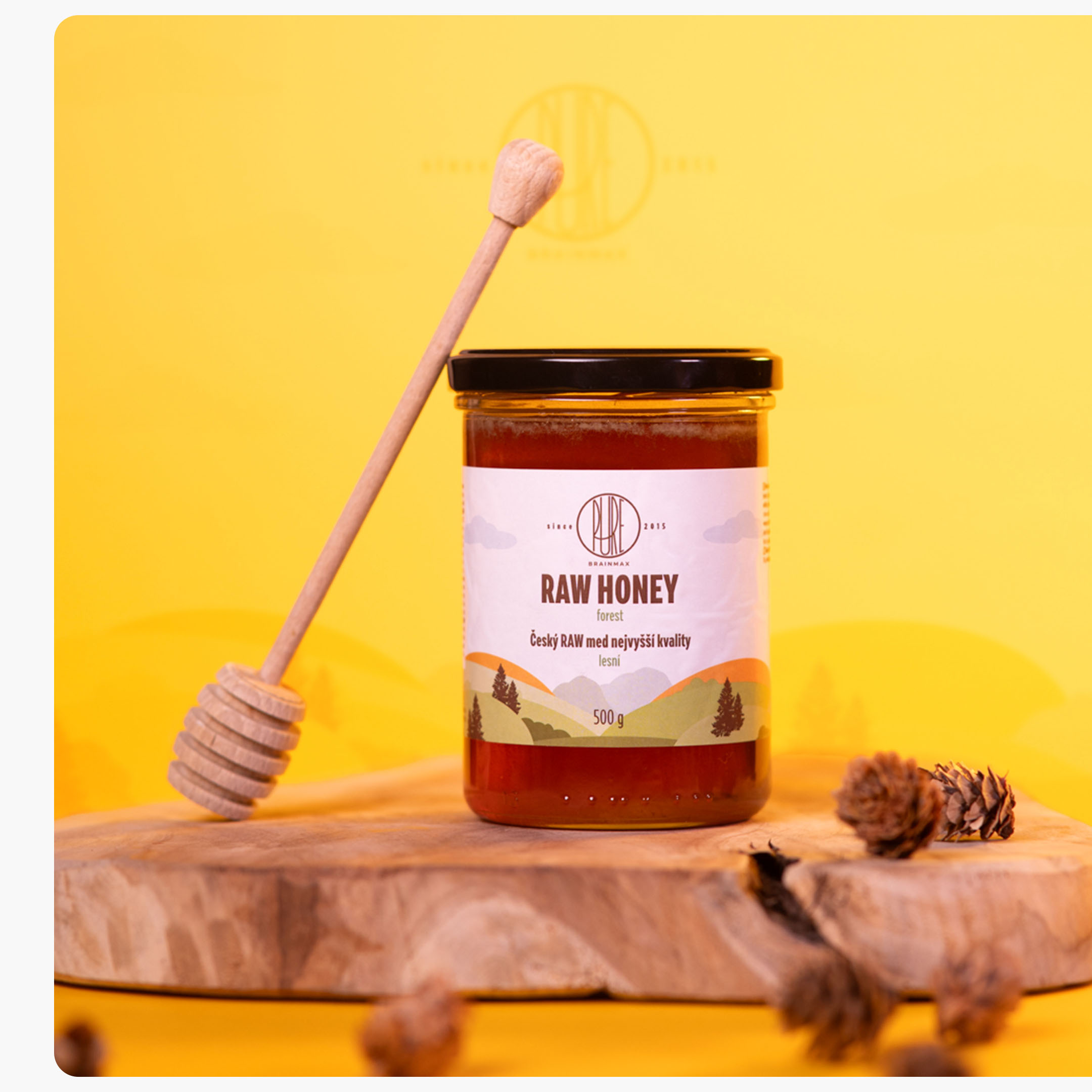 raw honey lesni produkt